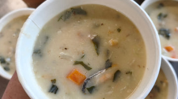 Seafood Chowder (with Mussels, Kahawai, Wakame)