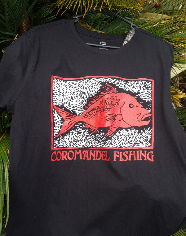 Cotton Coromandel Fishing T-Shirt